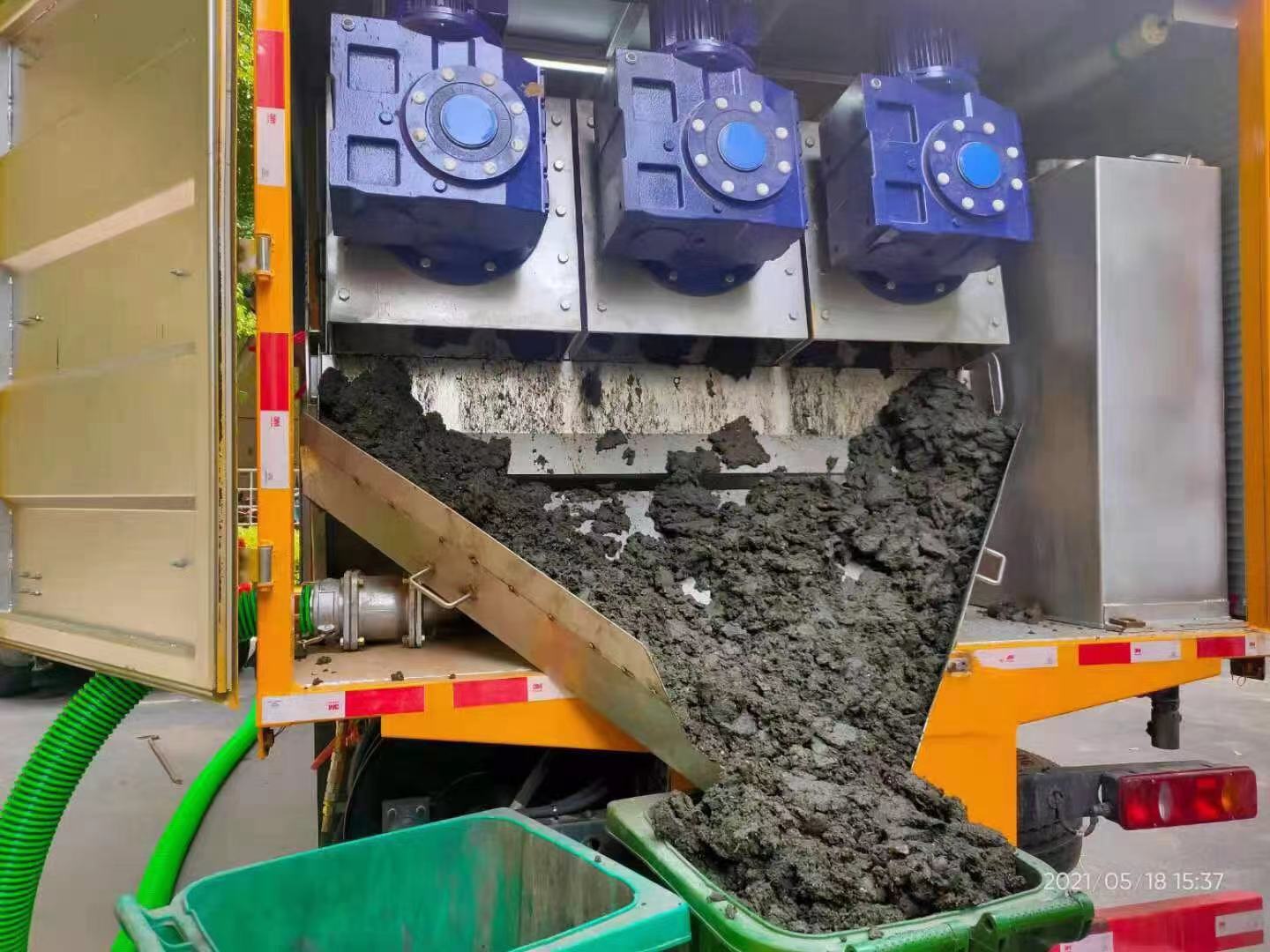 河池化粪池清掏城市维护站-泥浆净化干湿分离处理